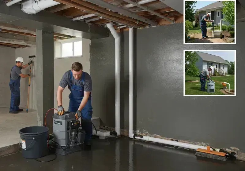 Basement Waterproofing and Flood Prevention process in Island Lake, IL